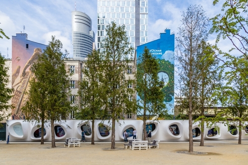 Nowa plenerowa wystawa na placu Europejskim